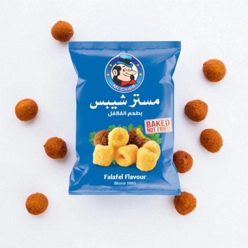 مستر شيبس بطعم الفلافل