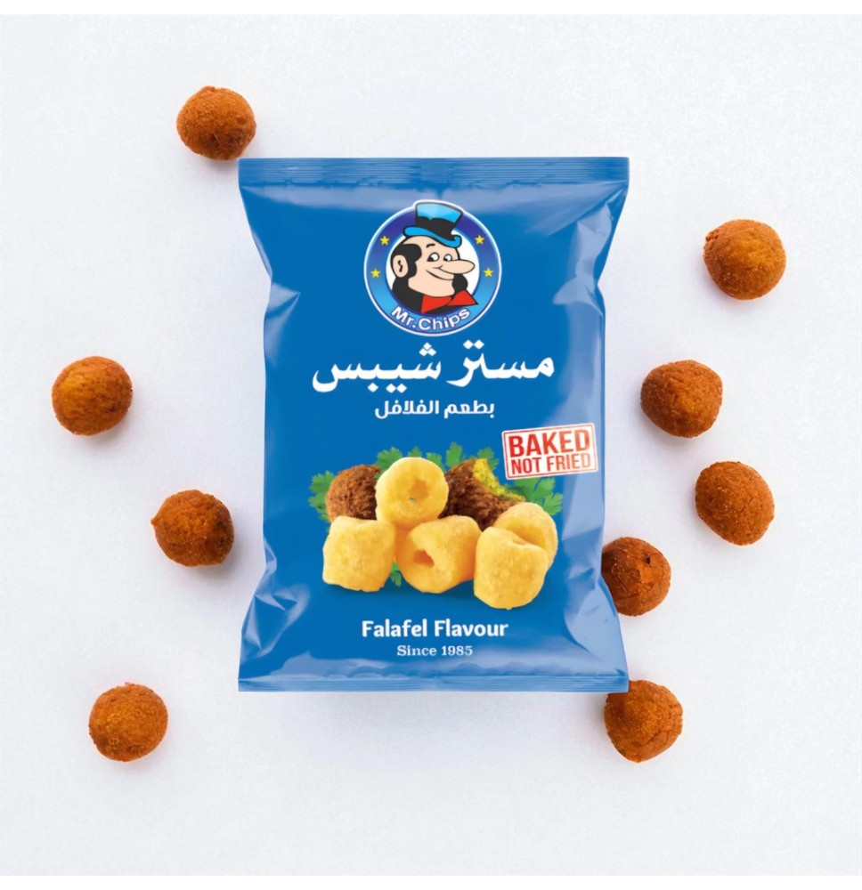 مستر شيبس بطعم الفلافل